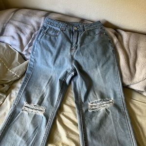 Blushmark Light Ripped Jeans
